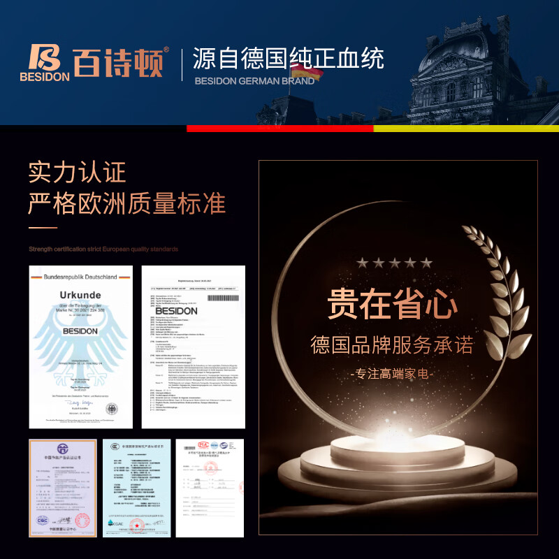 德国百诗顿LG02-A集成式洗碗机 对孕妇和老人超级友好的智慧之选